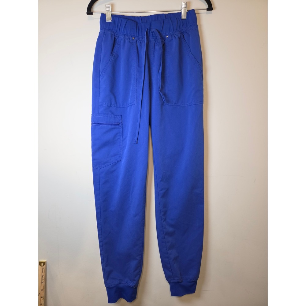 Scrubstar Ultimate Jogger Scrub Pants Electric Blue size S